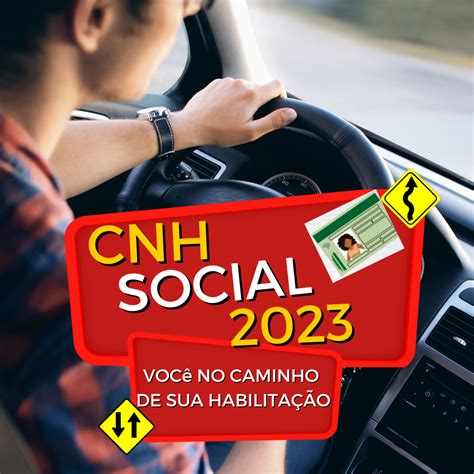 cnh social inscrição 2023